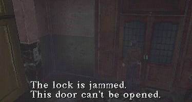 Huh. Well, that's not unusual. I mean, this is Silent Hill, land of broken doors.